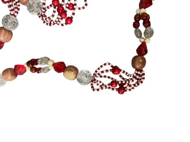 Collar de Maso de Shango Chango Mazo Santeria Osha Ifa Orisha Santo