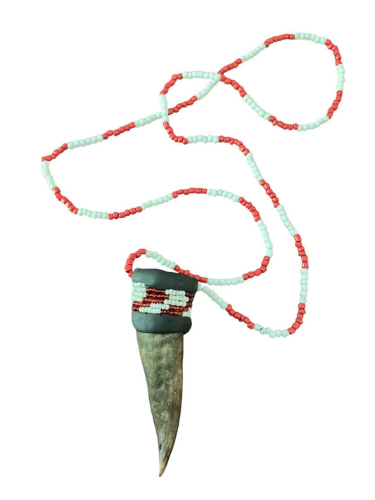 Collar de Shango 7 Rayo Chango with Amulet Santeria Osha Santo Ifa Palo