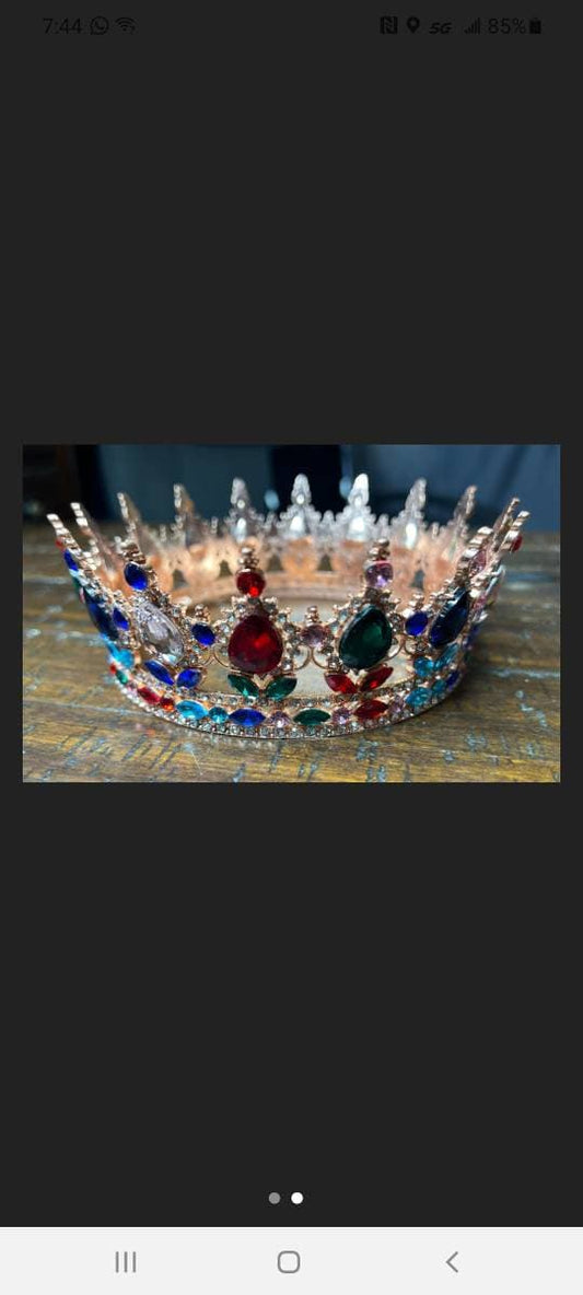 Corona De Oya Yansa Queen Crown Tiara Santeria Osha Ifa Orisha Religion