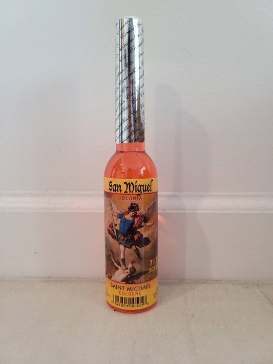 San Miguel Saint Micheal Colonia Crusellas 7 oz Santeria Misa Osha Santo Ifa