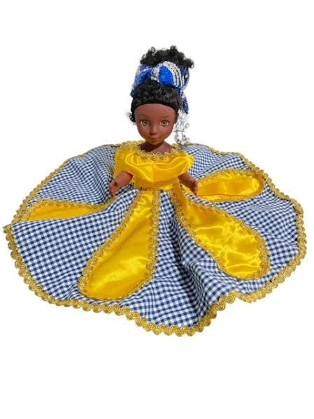 Muneca de Las Dos Agua Santeria Egun Palo Doll Yemaya Ochun