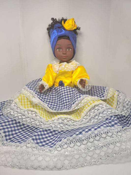 Muneca Dos Agua Yemaja y Ochun Santeria Egun