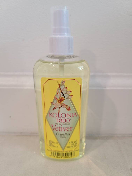1800 Vetiver Crusellas 4oz Santeria Misa Osha Santo Ifa