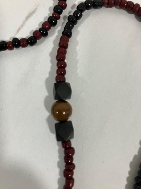 Collar De Asoli Babaluaye San Lazaro Azoyi Santeria Santo OSha Ifa Palo