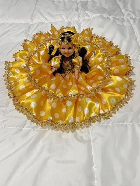 Muneca Gitana Ochun Gypsy Oshun Doll Santeria Palo Osha Ifa Egun