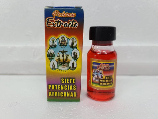 Aciete de 7 Potencia Africana 7 African Power Oil Santeria Palo Obra Ifa