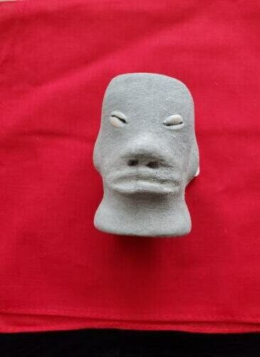 ELEGUA ELEGGUA ESHU Head 4" Osha Orisha Ifa Orula Babalawo Santeria