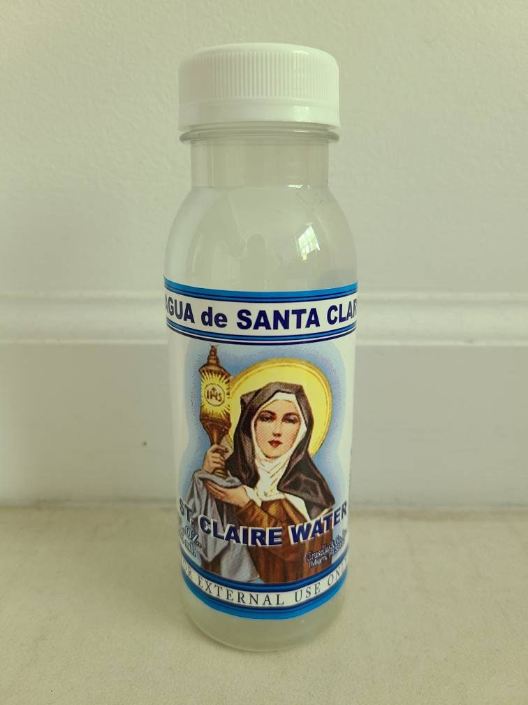 Agua de Santa Clara Cologne 7 fl oz  De Crusellas Santeria Espitismo Misa Bano