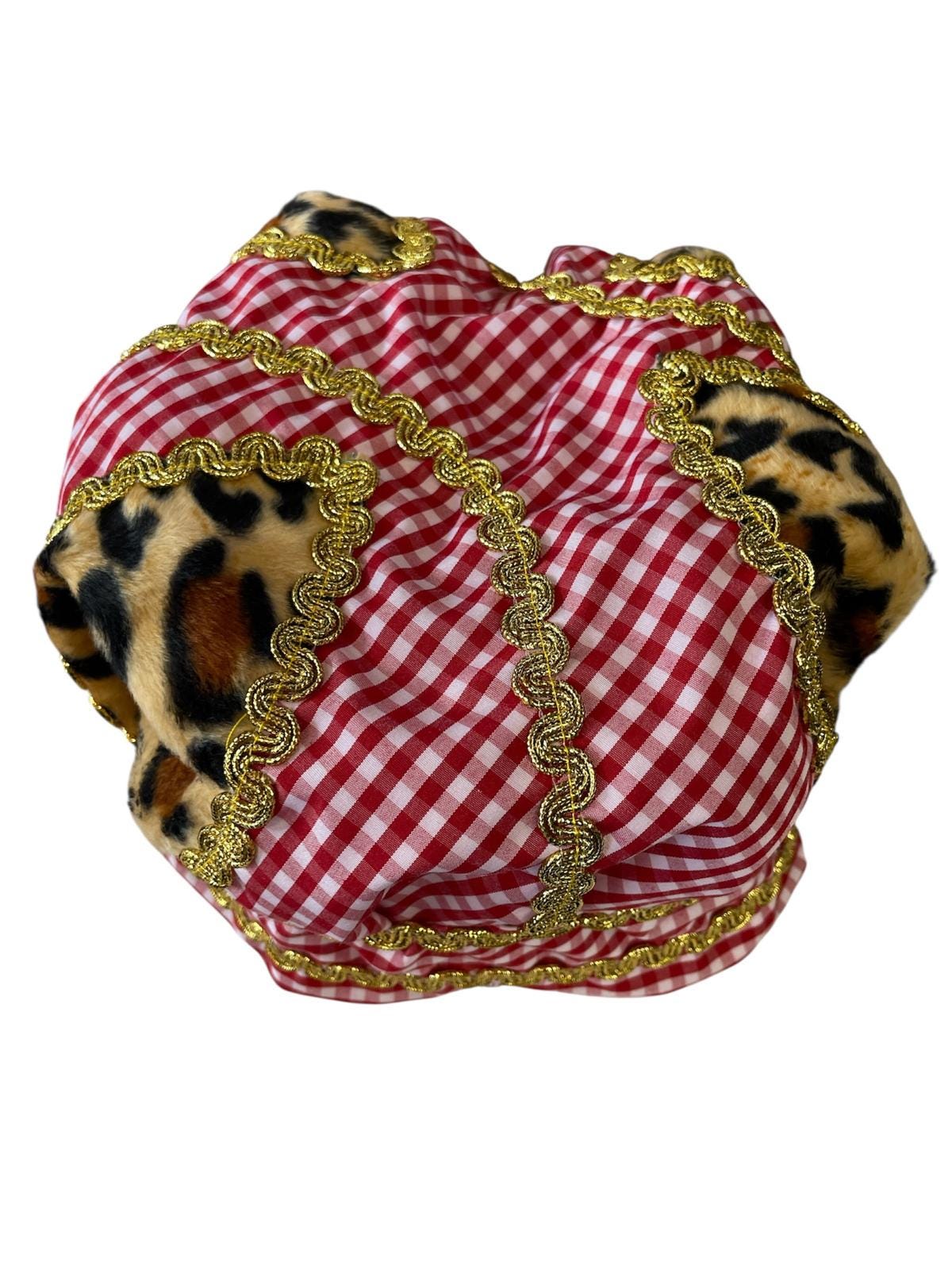 Gorro de Shango Chango  Hat Kabiosile Ginga Santeria Osha Santo Ifa Palo