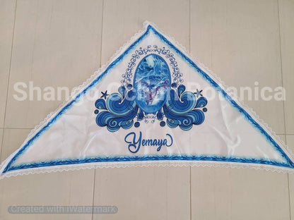 Qillas Head Scarf para Santo Ochun Yemaya Obatala San Lazaro Santeria osha Santo ifa