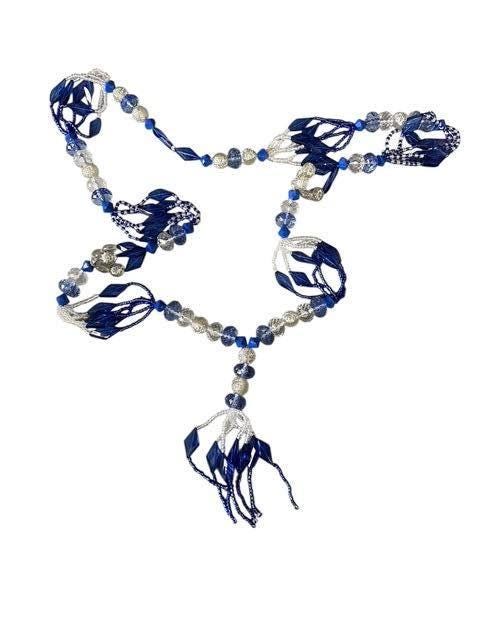 Collar de Maso de Yemaya Yemaja Mazo Santeria Osha Ifa Orisha Santo