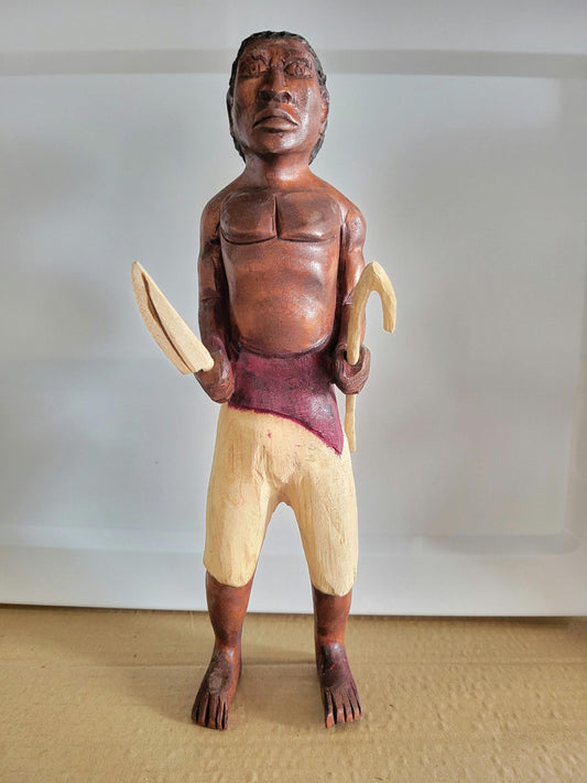 Alboran Congo Negro Doll Fransico Muneco 7 Rayo Santeria Osha Ifa Palo