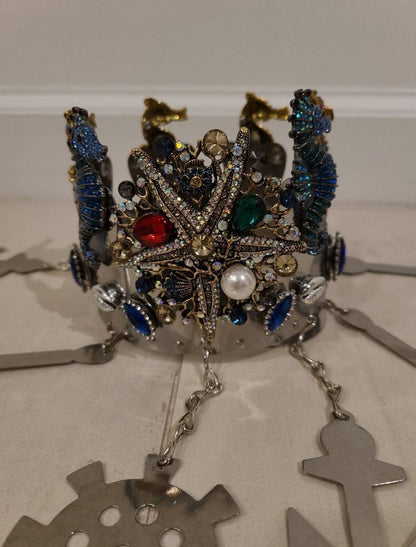 Corona De Yemaya Yemaja Crown Santeria Osha Ifa Orisha Religion