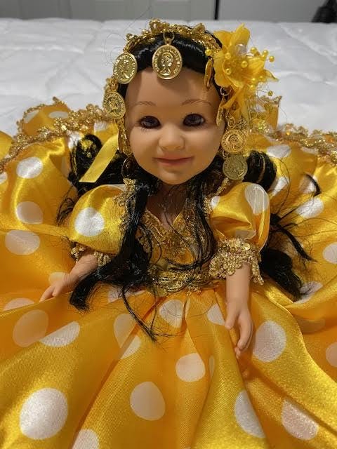 Muneca Gitana Ochun Gypsy Oshun Doll Santeria Palo Osha Ifa Egun